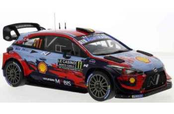 Hyundai i20 Coupe WRC #11 Winner Rally Monte Carlo 2020 Neuville Gilsoul 